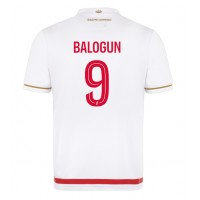 AS Monaco Folarin Balogun #9 Hjemmebanetrøje 2025-26 Kortærmet